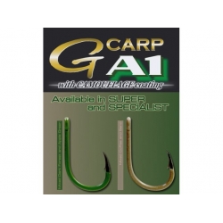 Haczyk Gamakatsu A1 G-Carp Camou Green Specialist nr 4